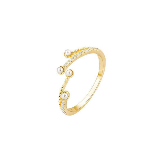 Sterling silver dainty rings