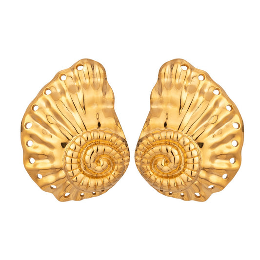 Maya Sea swirl earrings
