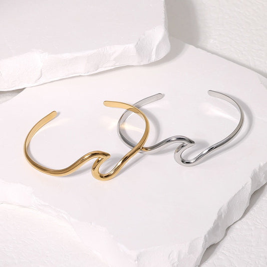 Wave bangles