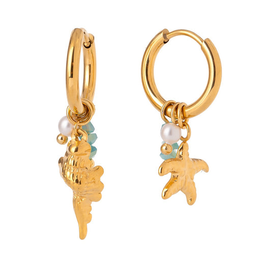 Starfish little hoops