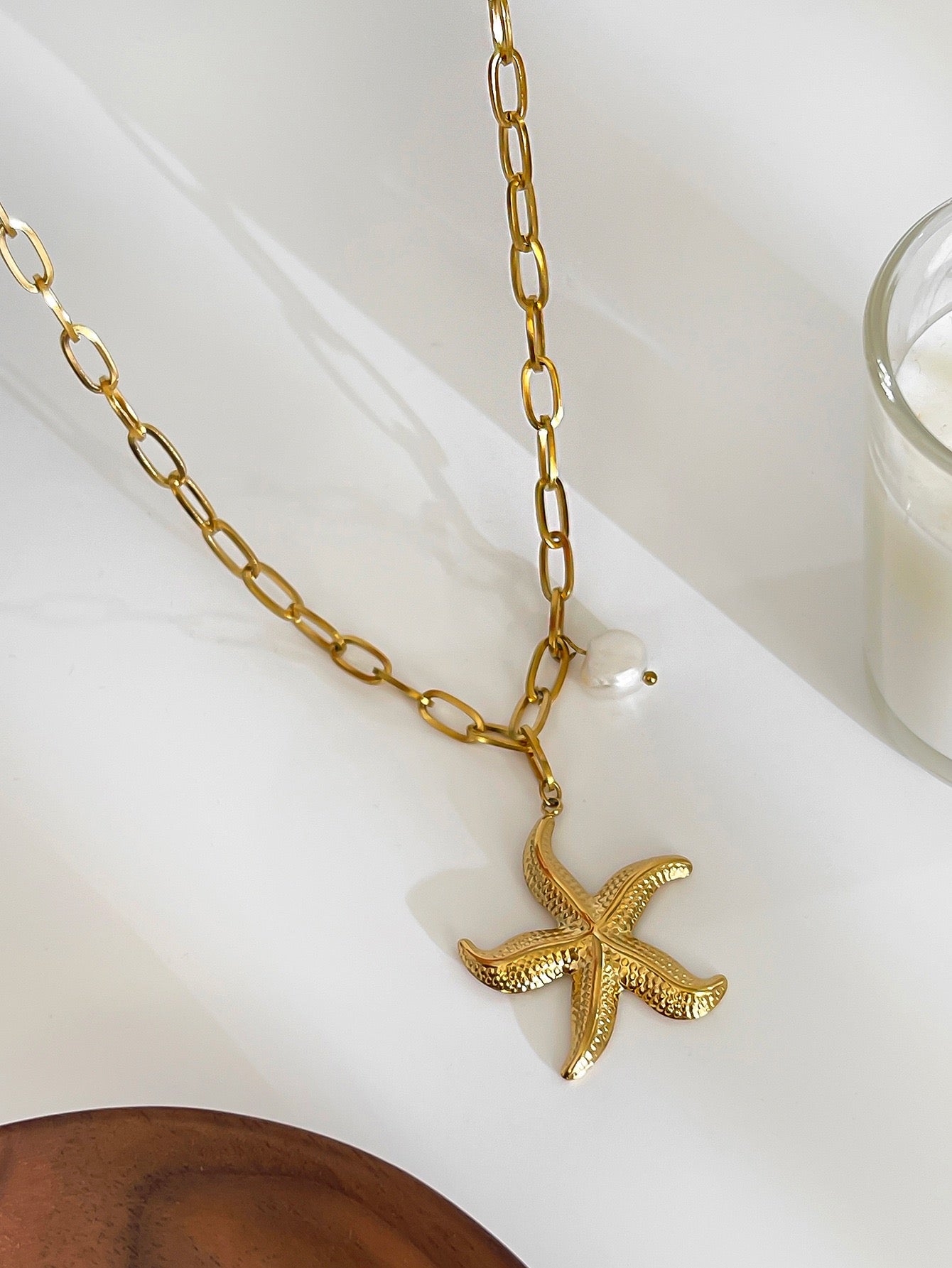 Stella seastar necklace