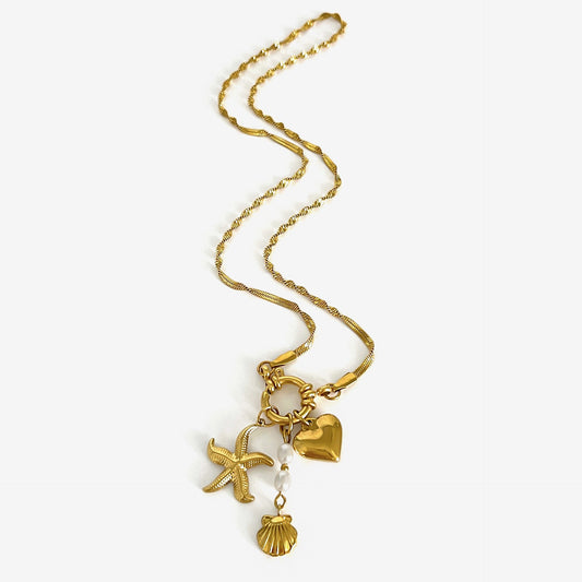Danny diy charm necklace