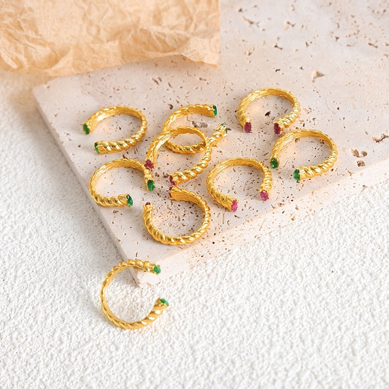 Jimin rock rings