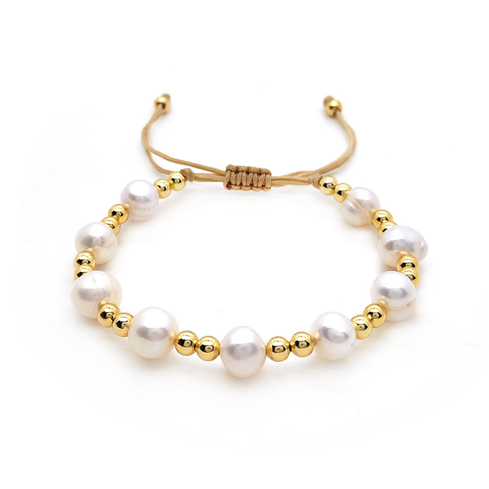 Handmade pearl bracelet