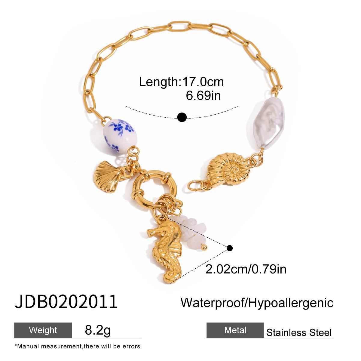 Summer charm bracelet