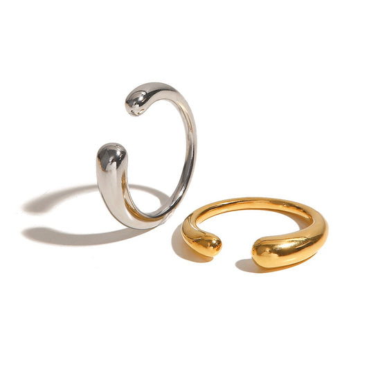 Open band rings