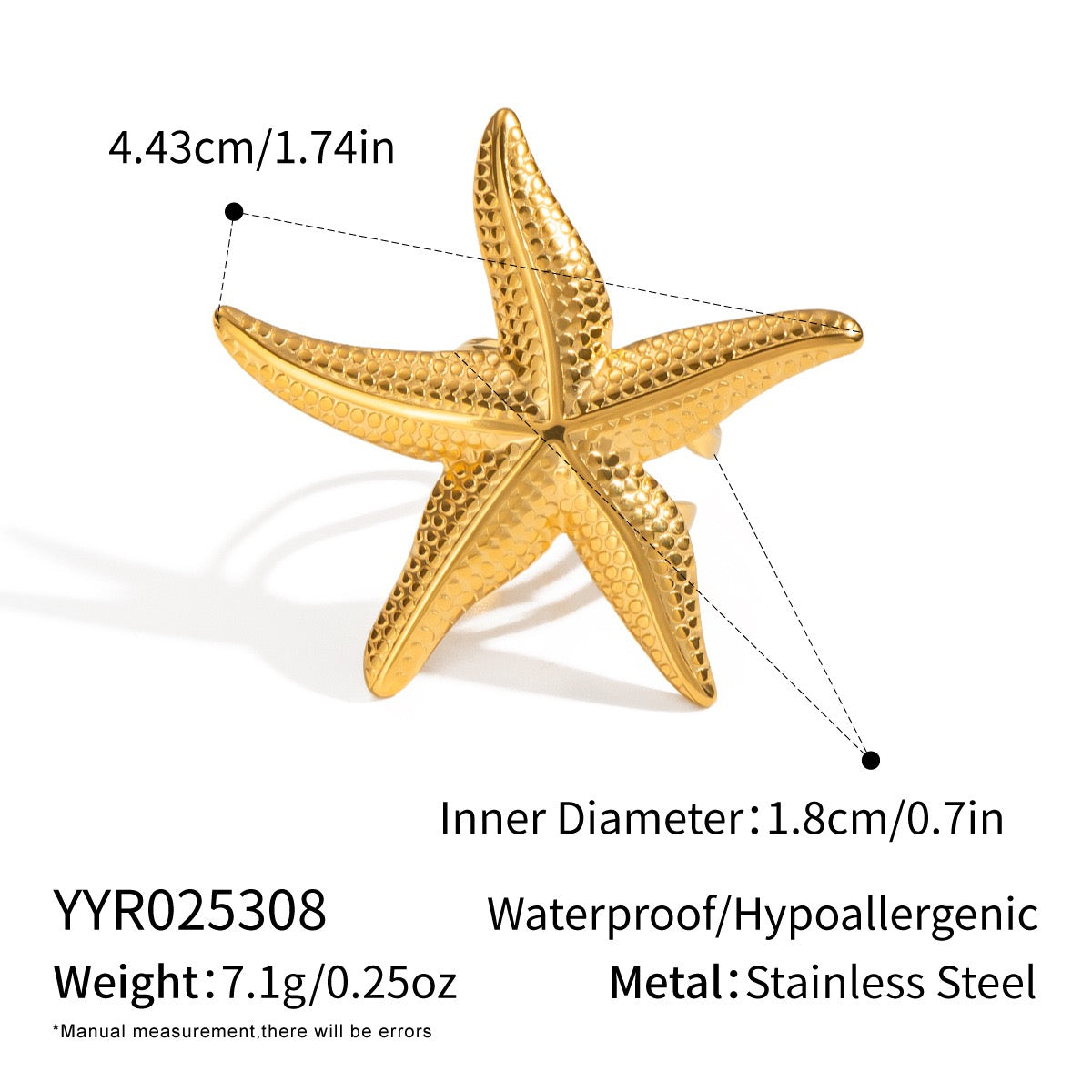 Big starfish set