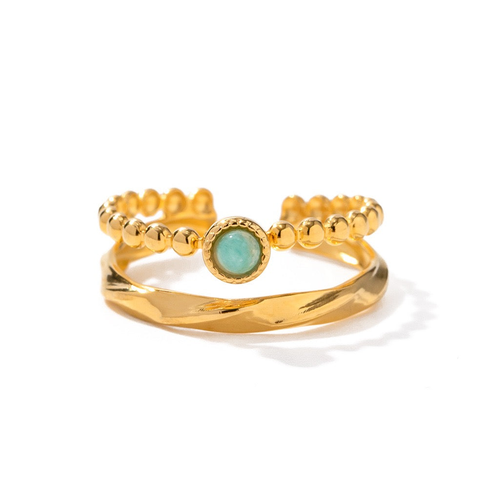 Blisaa Blue eye rings