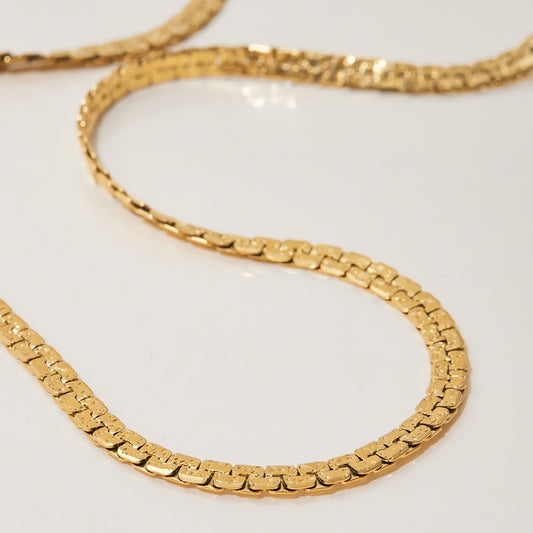 Square cubes necklace bracelet set