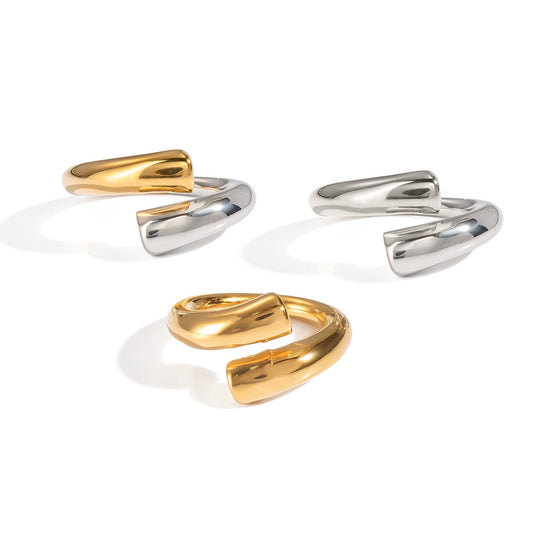 Cross band rings