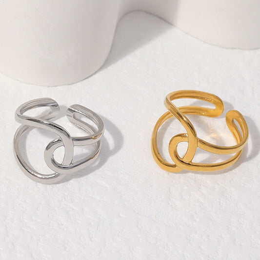 Bow tie rings