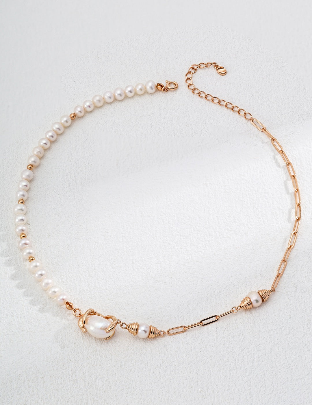 Barak natural Pearl necklace