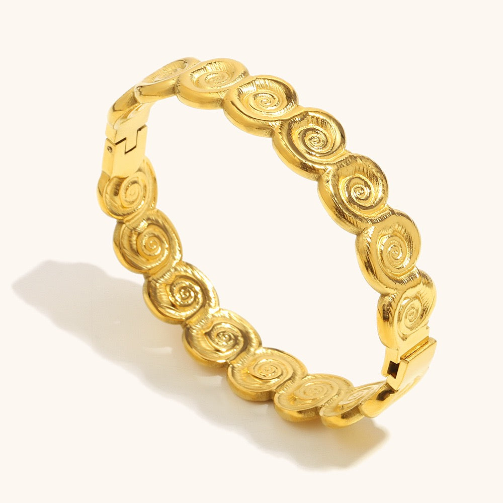 Swirl Round bangle