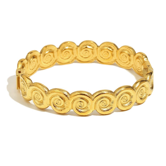 Swirl Round bangle