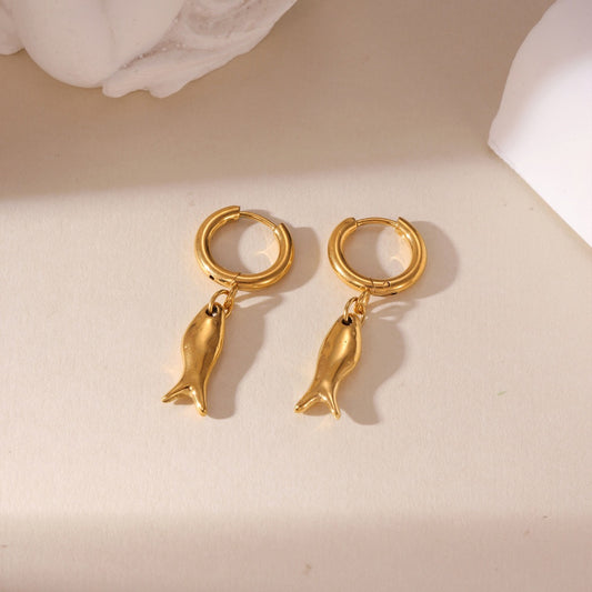 Golden fish hoops