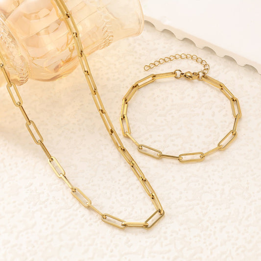 Lock chain set