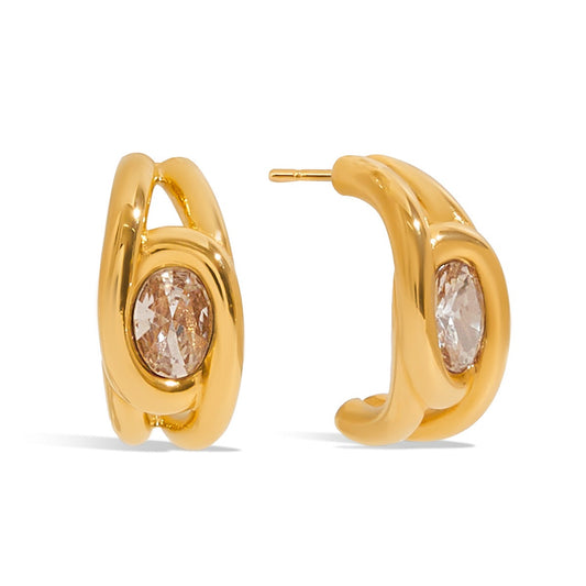 Lexie rock earrings