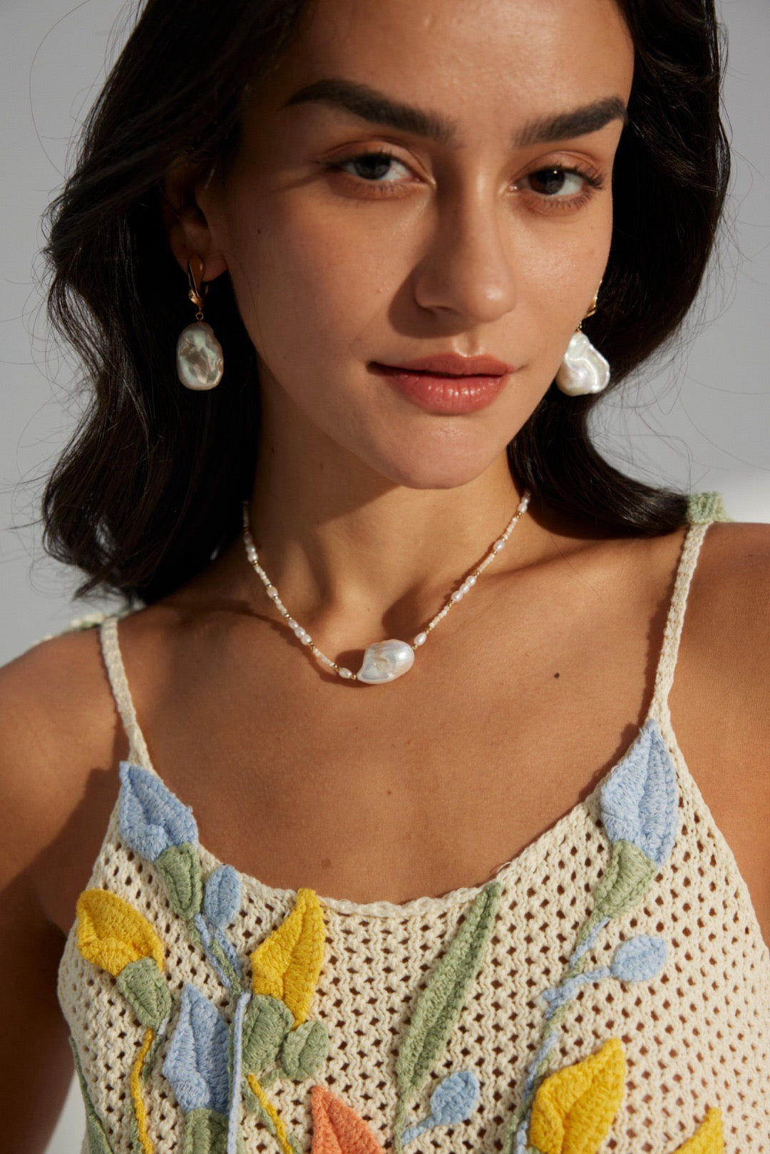 Barcelona Baroque Pearl necklace
