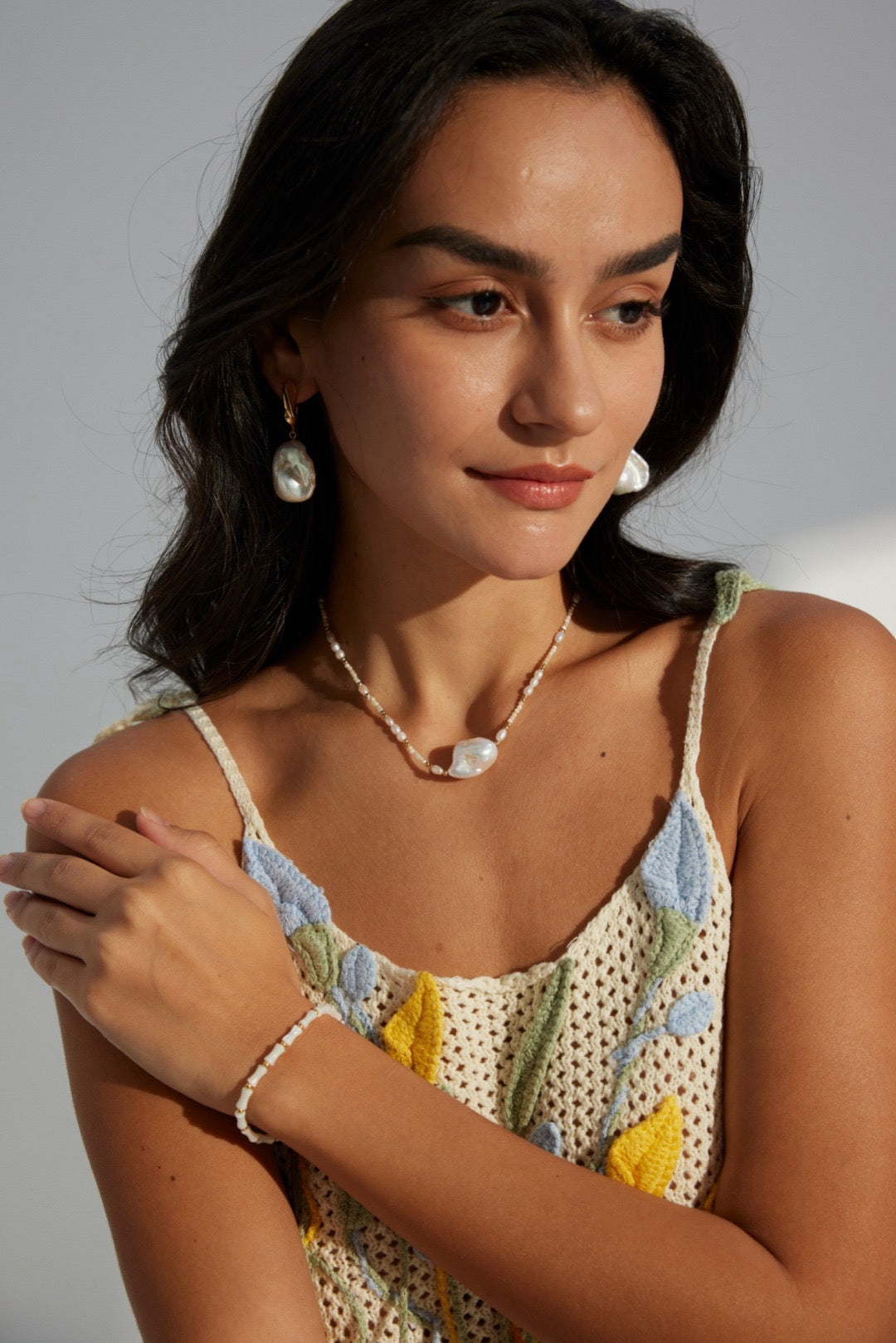Barcelona Baroque Pearl necklace