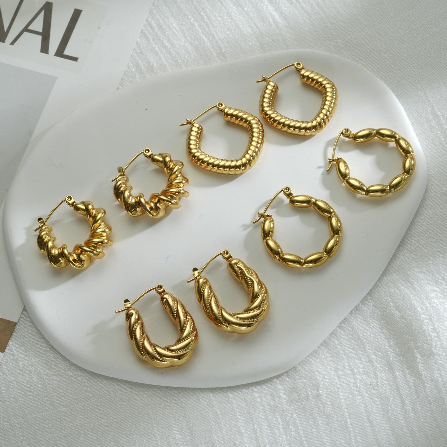 Banboo classic hoops