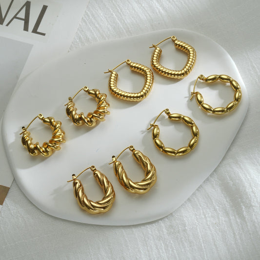 Banboo classic hoops